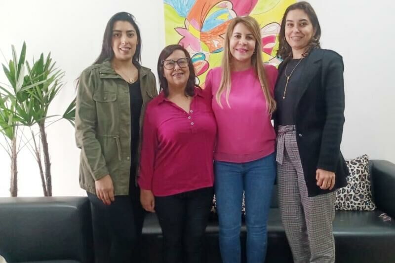 Imagem de compartilhamento para o artigo Equipe da SAS de Aparecida do Taboado visita Casa de Acolhimento em Chapadão   da MS Todo dia